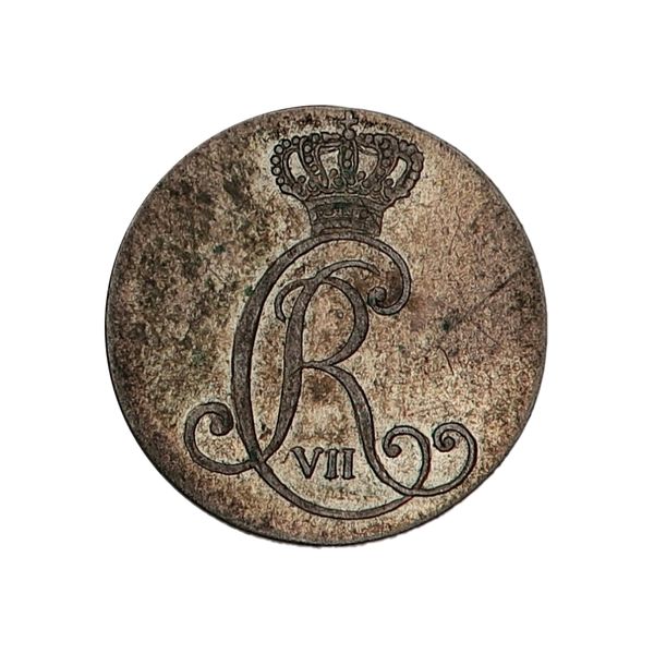 Hovedbilde Christian VII, 2 sechsling 1796, kv. 0/01