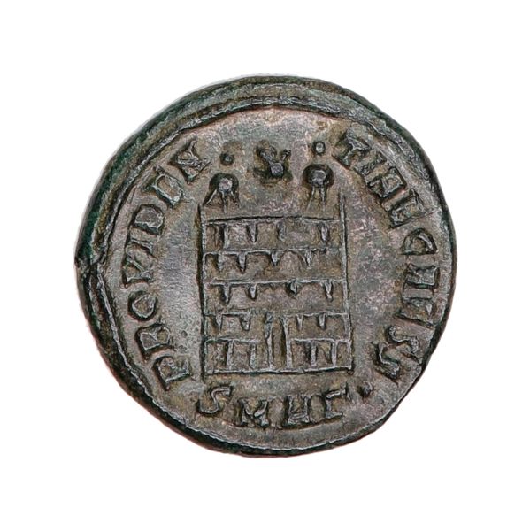 Hovedbilde Constantius II, centenionalis, år 324-337, borgport