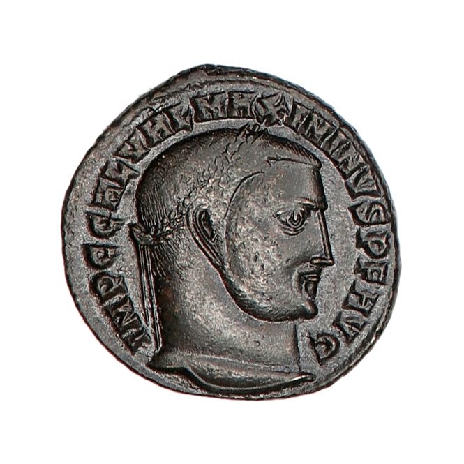 Hovedbilde Maximinus II Daia, follis, år 310-313
