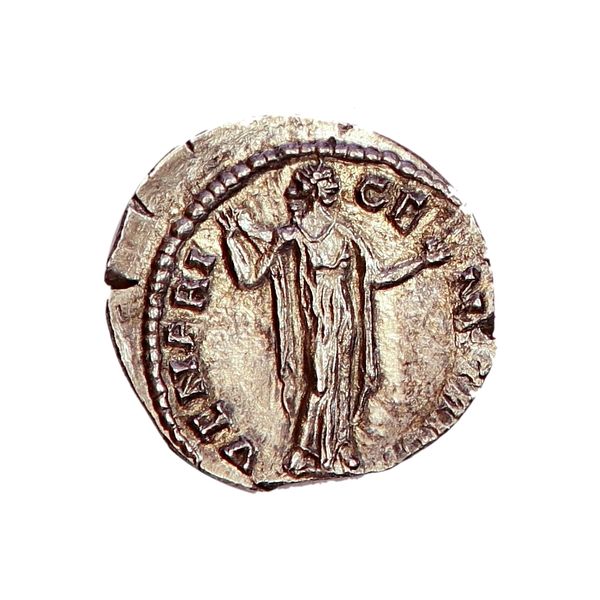 Hovedbilde Sabina, denar, år 128-137, kv. 01+