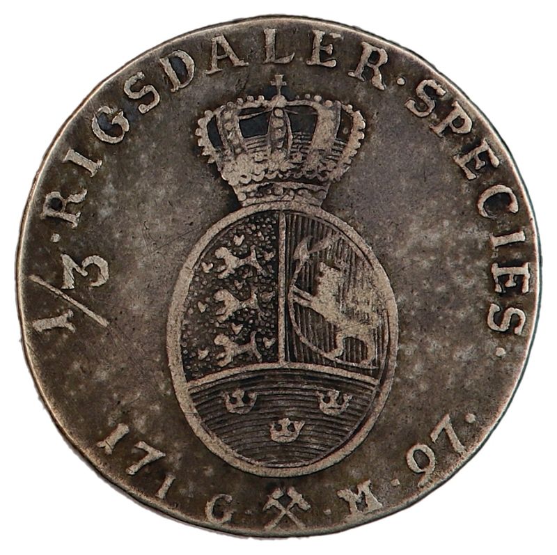 Christian VII. 1/3 speciedaler 1797