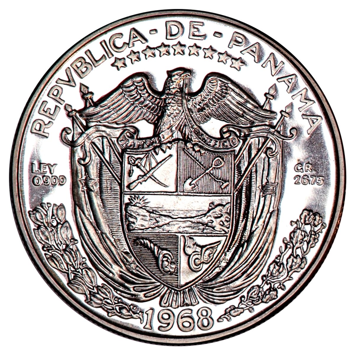 Panama, 1 balboa 1968