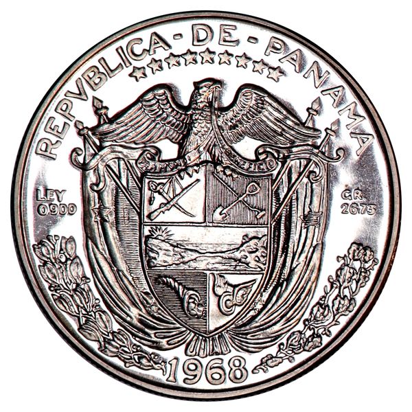 Hovedbilde Panama, 1 balboa 1968