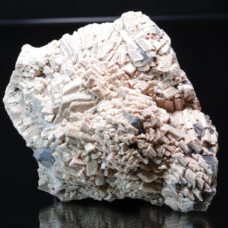 Røykkvarts/smokey quartz/morion med ortoklas, Hurum