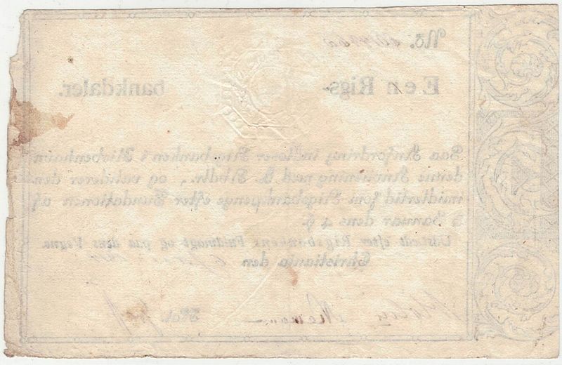 1 rigsbankdaler 1814, kv. 1/1+
