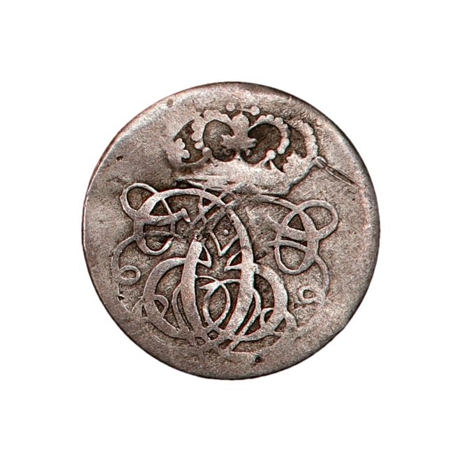 Hovedbilde Christian V, 2 skilling 1690