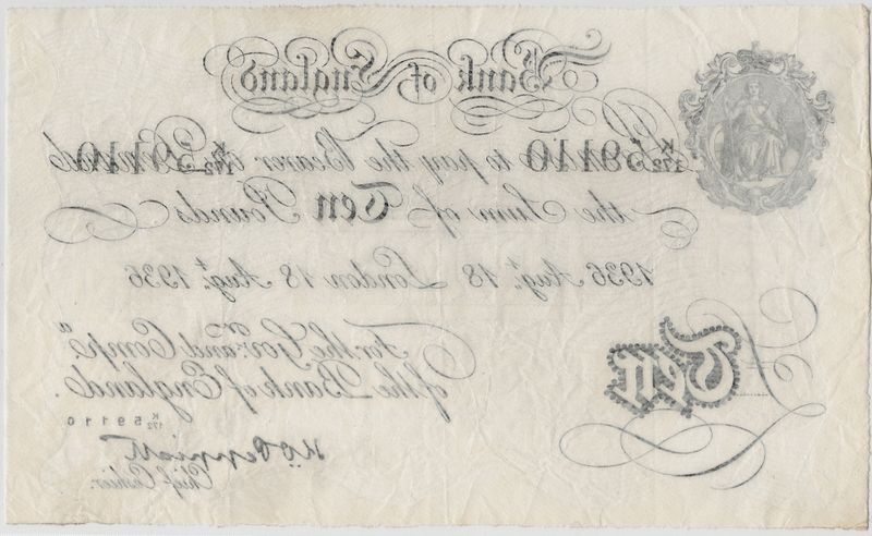WW2-forfalskning, 10 pounds 