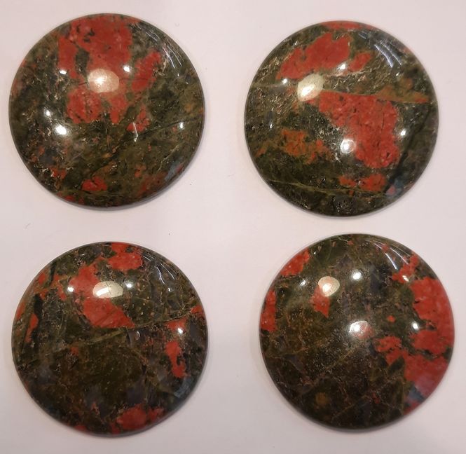 Hovedbilde Cabochon, unakitt, 30 mm