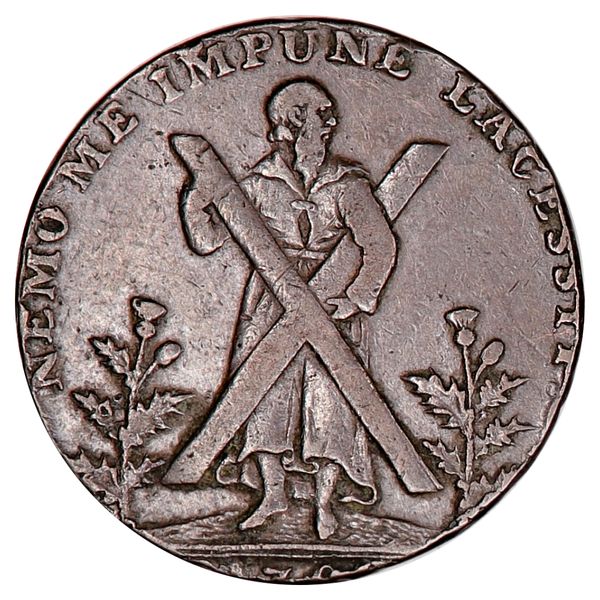 Hovedbilde Skottland, Halfpenny 1790