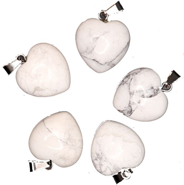 Hovedbilde Hvit howlitt, hjerteanheng