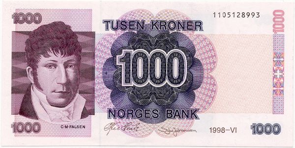 Hovedbilde 1000 kroner 1998, kv. 01