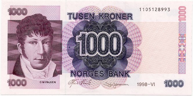 Hovedbilde 1000 kroner 1998, kv. 01