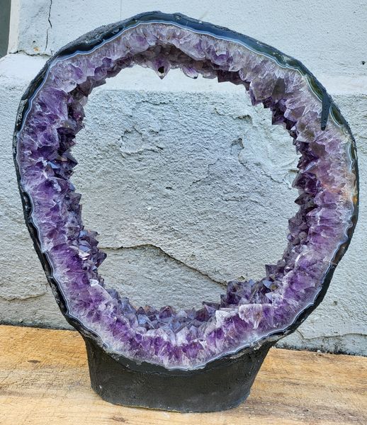 Hovedbilde Gjennomsaget ametystgrotte (