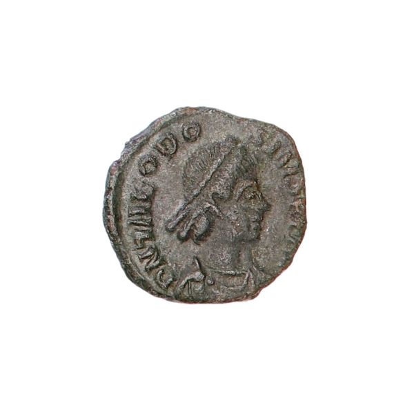 Hovedbilde Theodosius I, halv centenionalis, 379-395