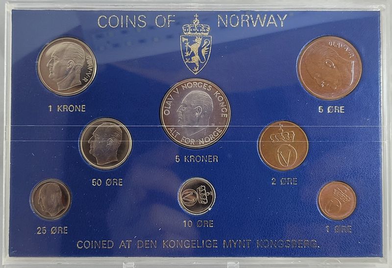 Myntsett 1969, flotte mynter