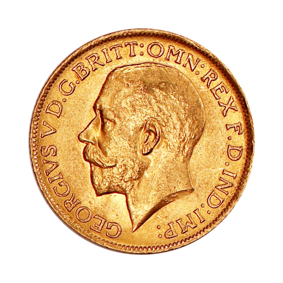 Storbritannia, 1 sovereign 1913, 7,32 g gull