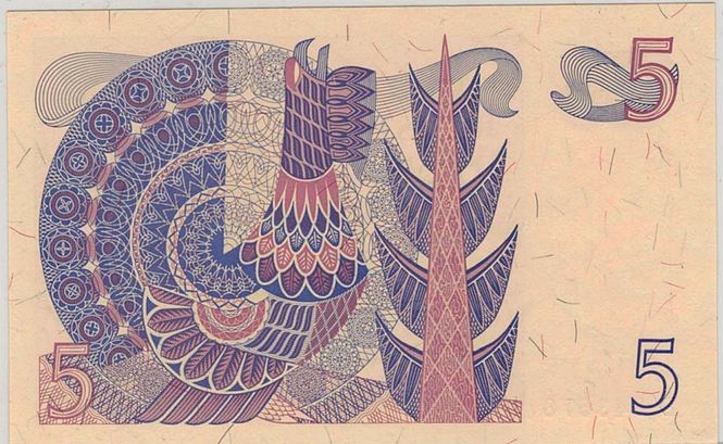 Hovedbilde Sverige, 5 kronor 1977-1981