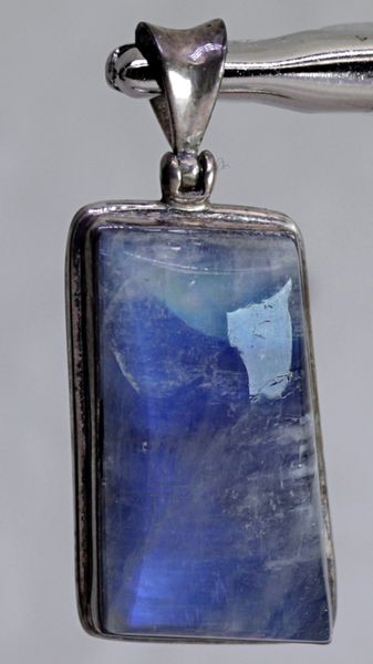 Hovedbilde Labradoritt, mørk blå, sølvanheng